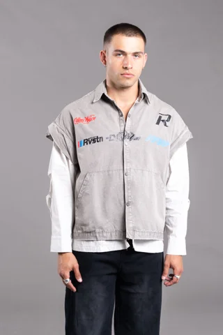 XZRN-47G CAMISA GREY - Vista 1