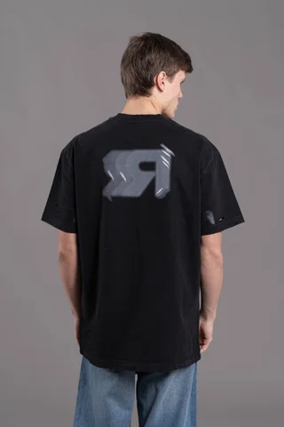 04B  OVERSIZED  SHADOW BLACK - Vista 2