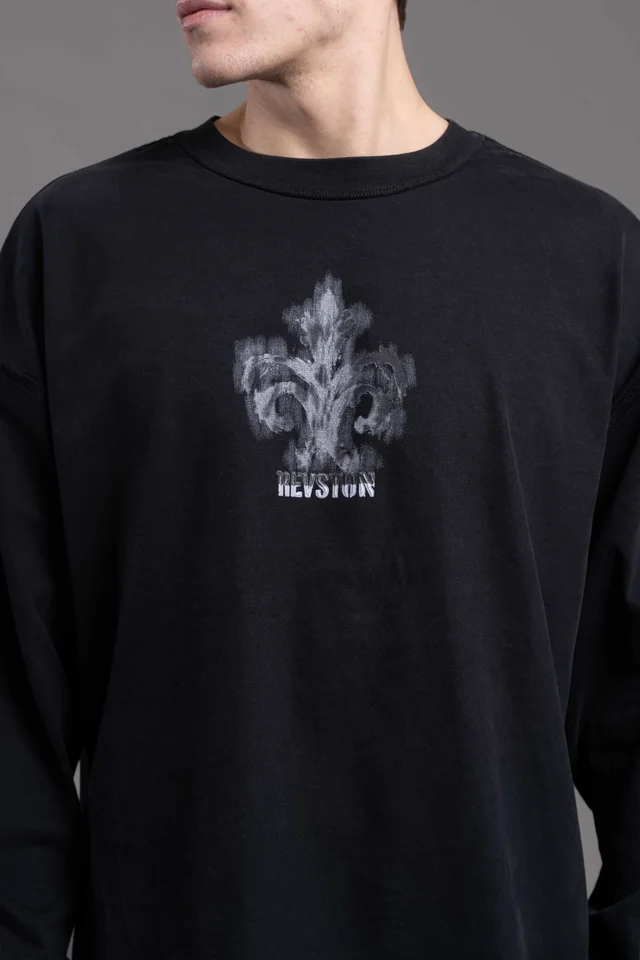 03 OVERSIZE CREST BLACK