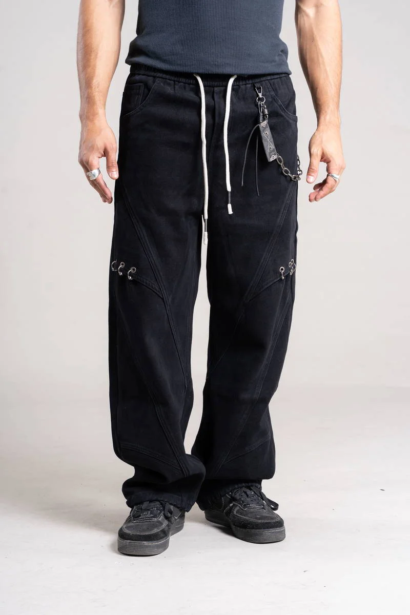 Y40277R  - JOGGIN DE JEANS CON POLAR