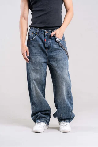 59Z0091- BAGGY CON TACHAS  - Vista 1