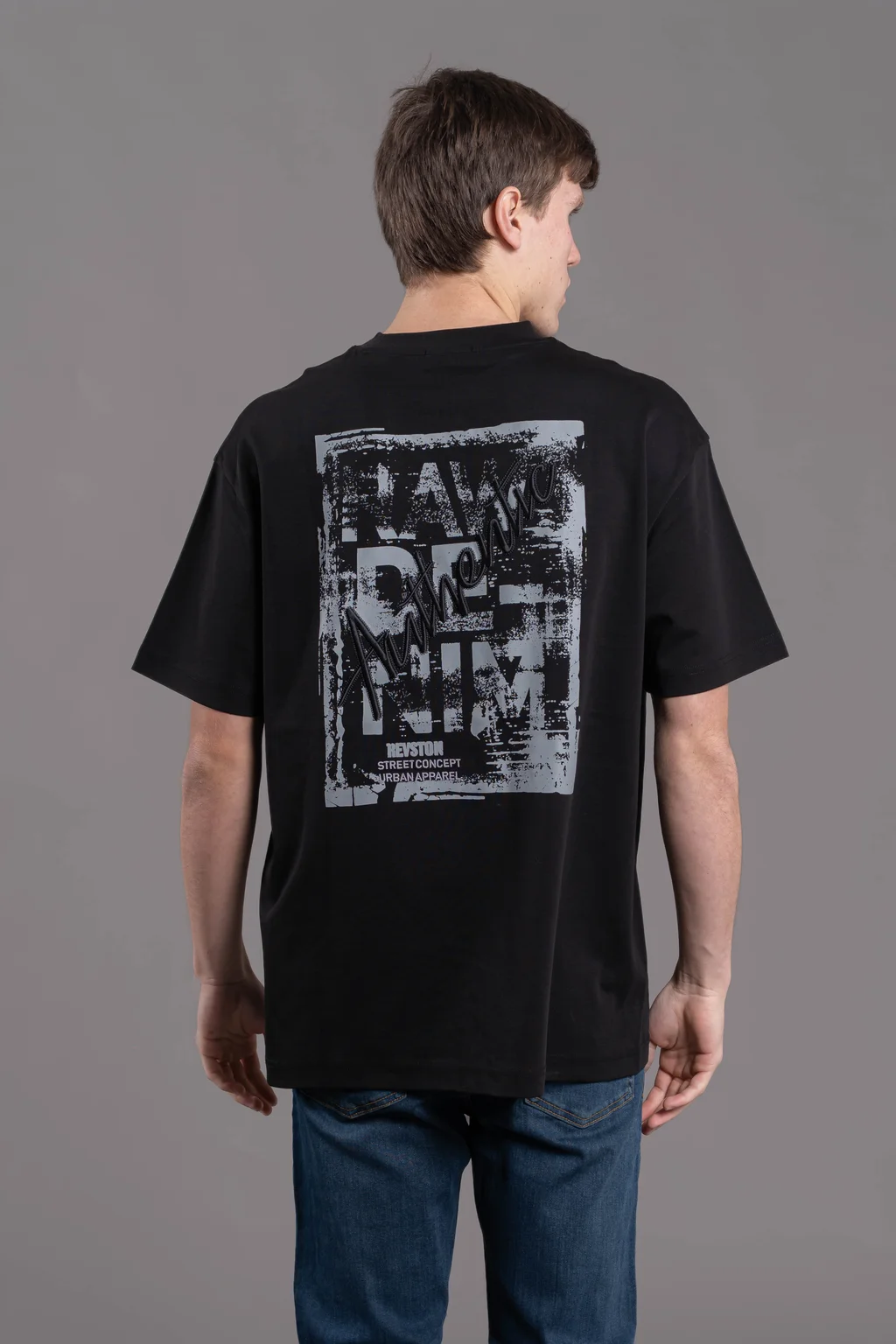 021 OVERSIZED RAW IMPACT BLACK