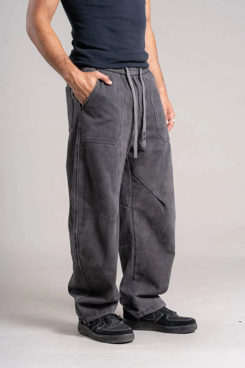 Y1099 BAGGY JOGGINS CON PINZA