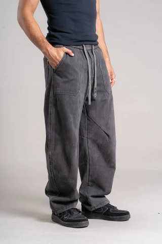 Y1099 BAGGY JOGGINS CON PINZA - Vista 1
