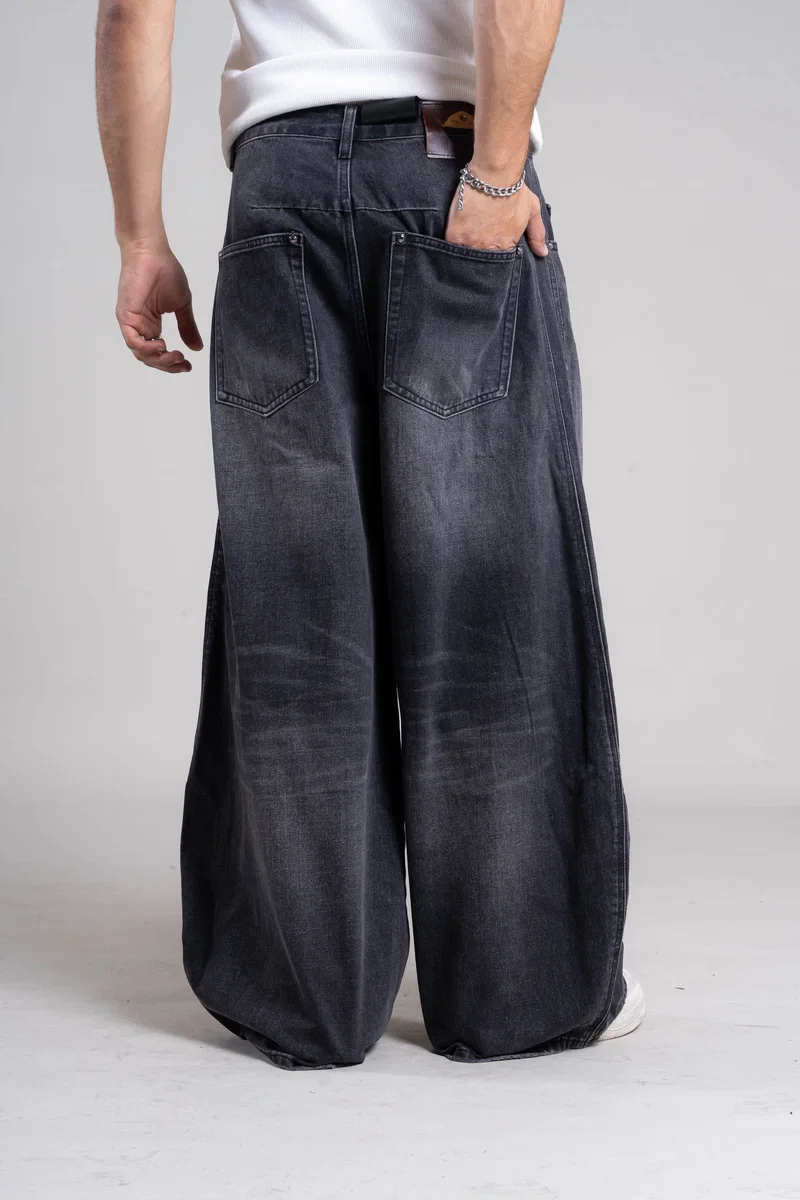 790053 SUPER WHIDE LEG BLACK