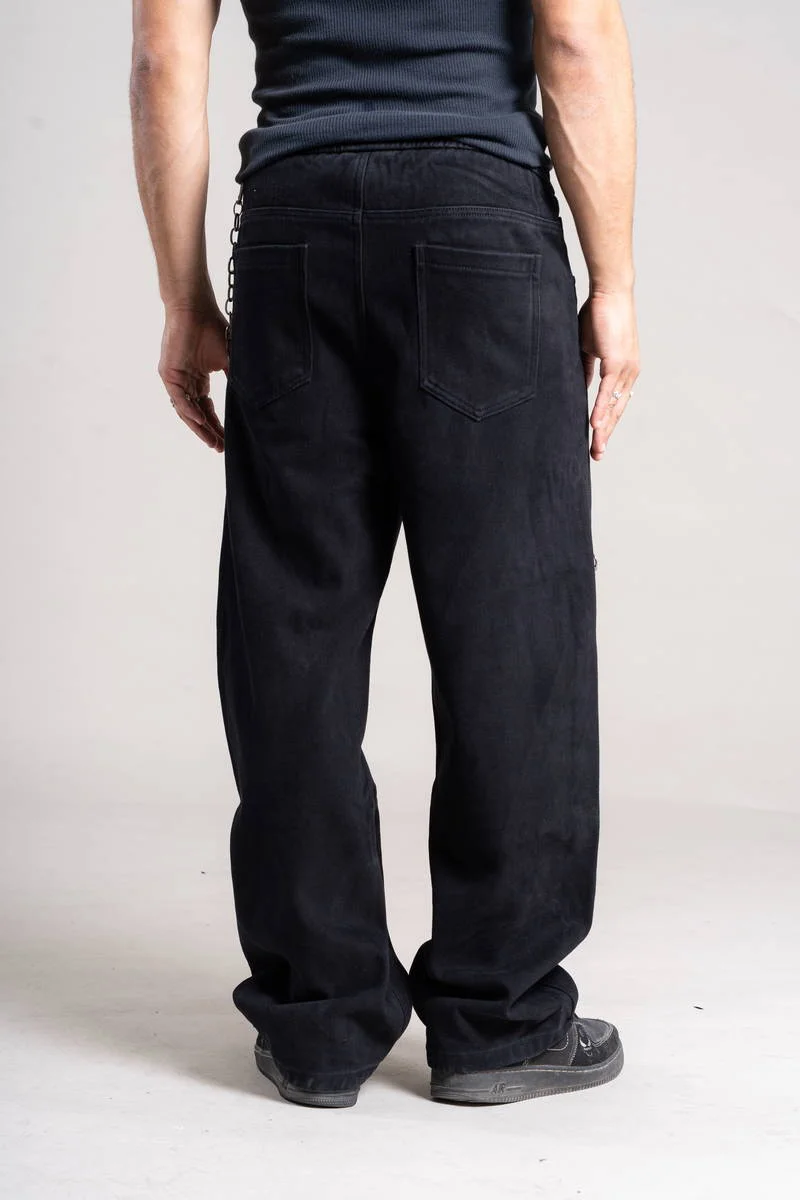 Y40277R  - JOGGIN DE JEANS CON POLAR