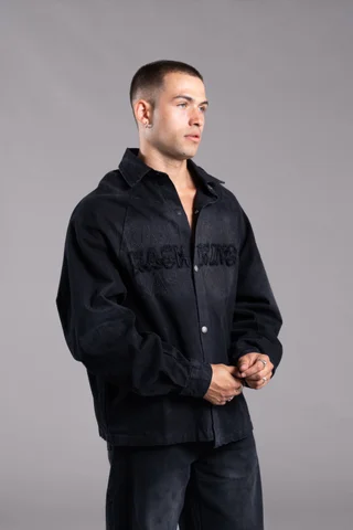XZRN-61 CAMISACO IMPORTADO BLACK - Vista 2