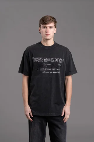 015 NOISE WASHED BLACK - Vista 1