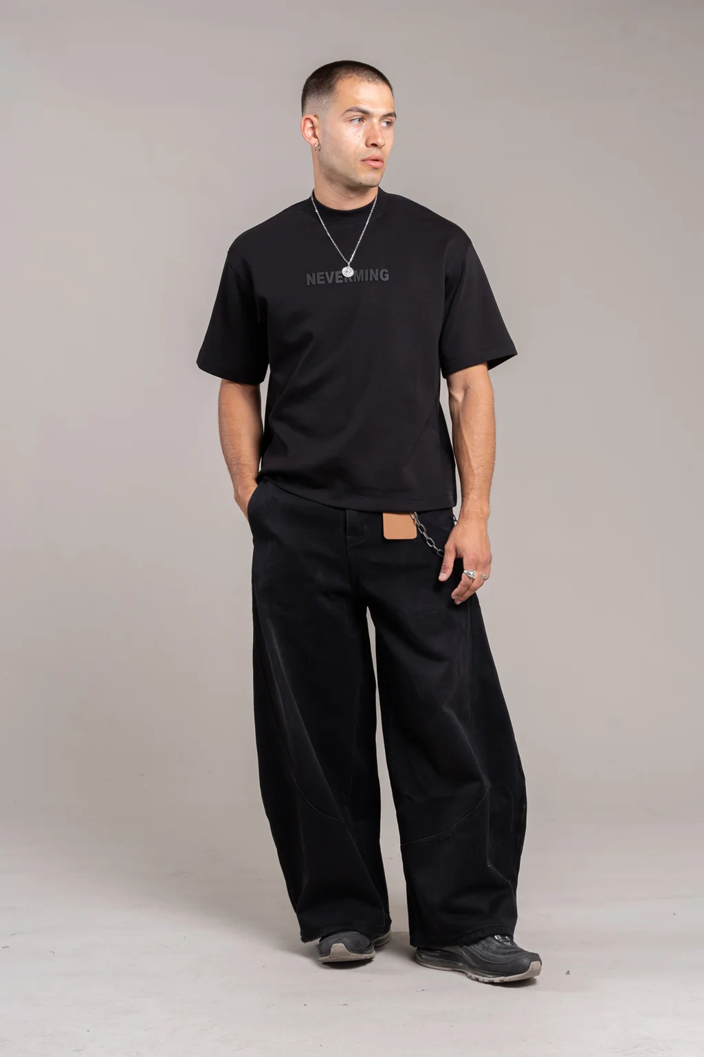 0057 ULTIMO TALLE Super Baggy Importado BLACK