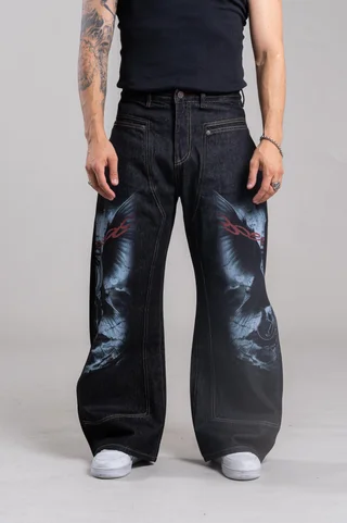 MY505 JEANS BAGGY RAW PRINT - Vista 1