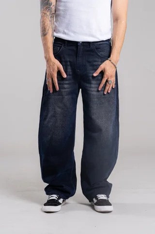 180100 Jeans Tercio pelo bicolor Blue  - Vista 1