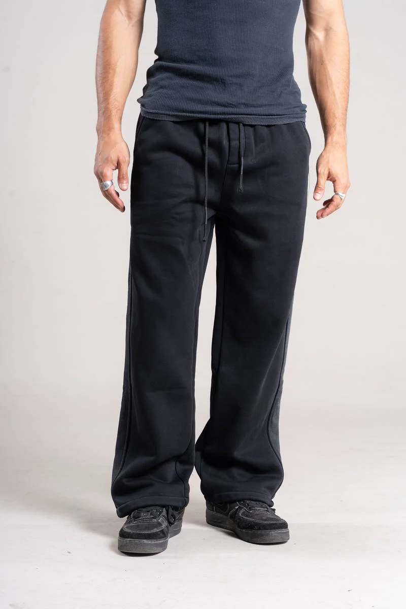 25890-1 JOGGER BAGGY BLACK