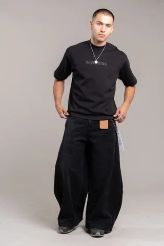 0057 Super Baggy Importado BLACK - Vista 6