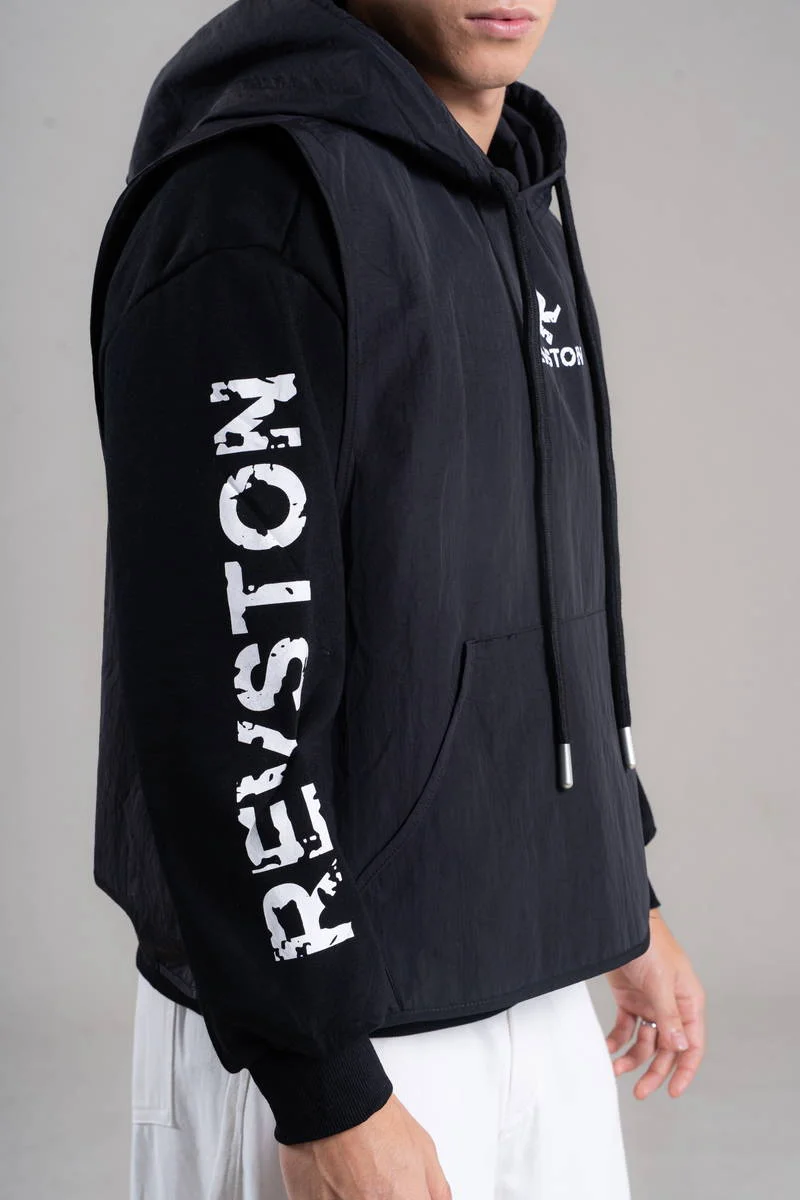 XZRN-53 LAYERED STREET HOODIE