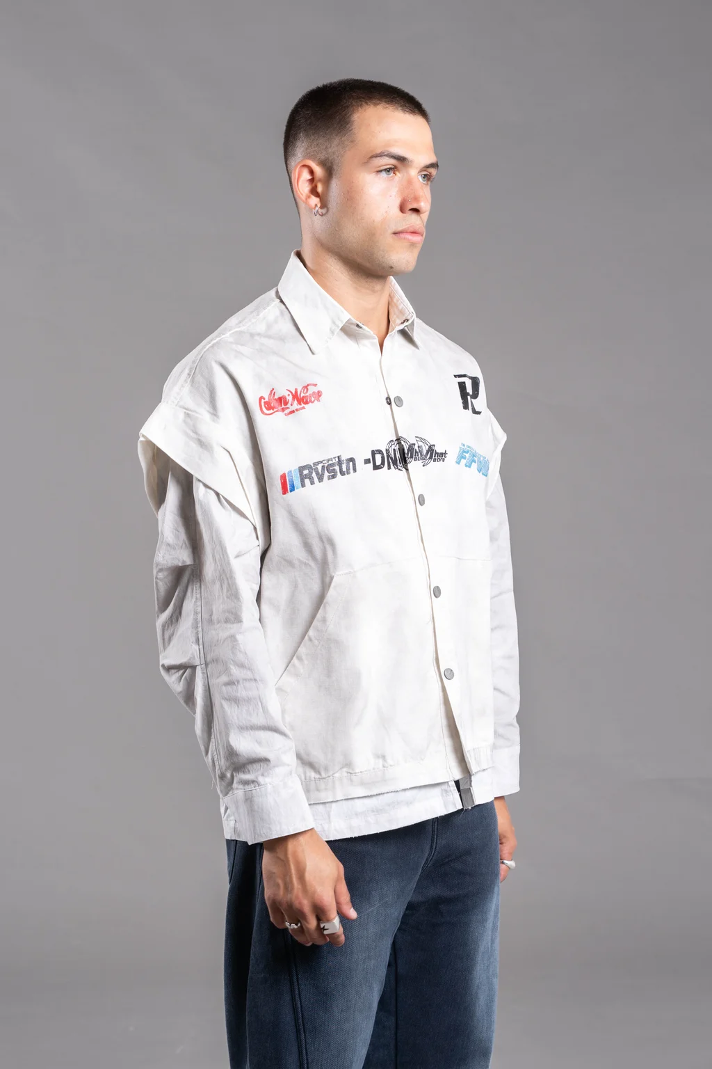 XZRN-47B CAMISA HIBRIDA DENIM