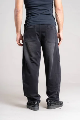99883-N  JOGGIN BAGGY BLACK - Vista 3