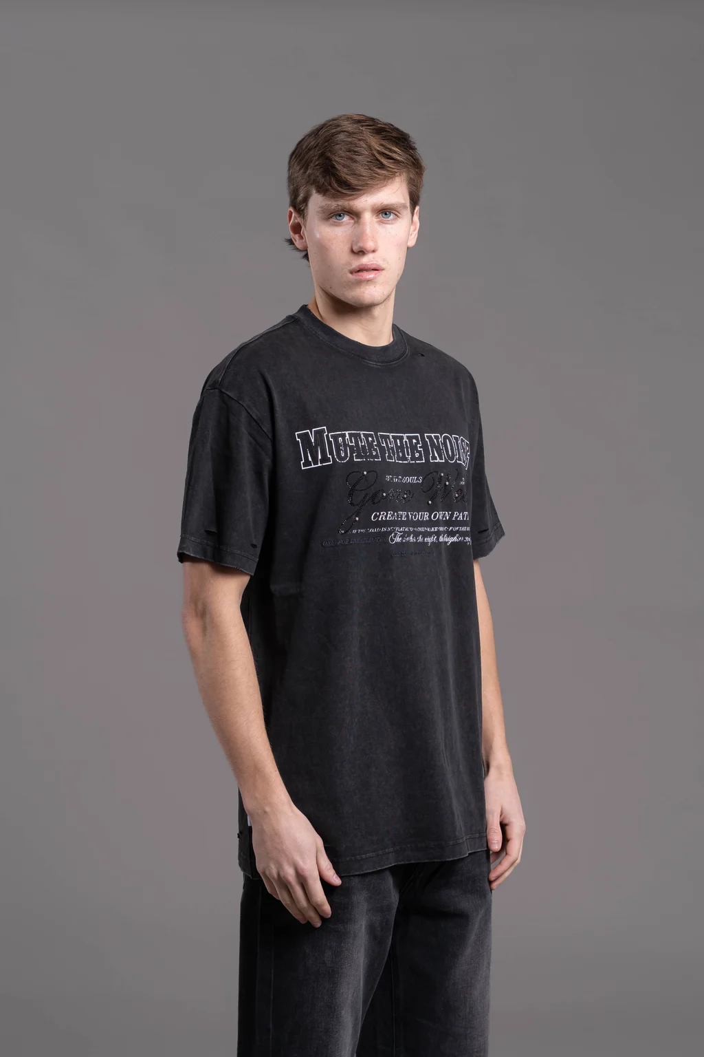 015 NOISE WASHED BLACK