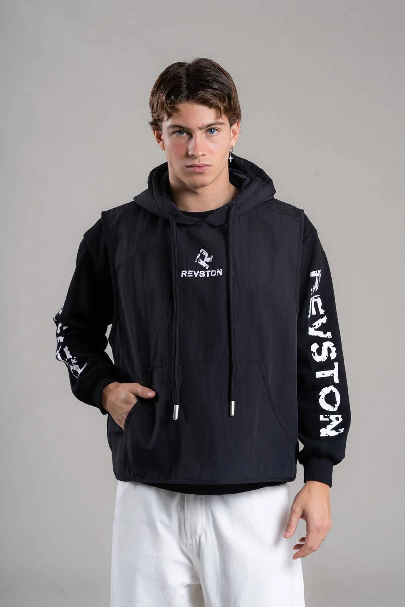 XZRN-53 LAYERED STREET HOODIE