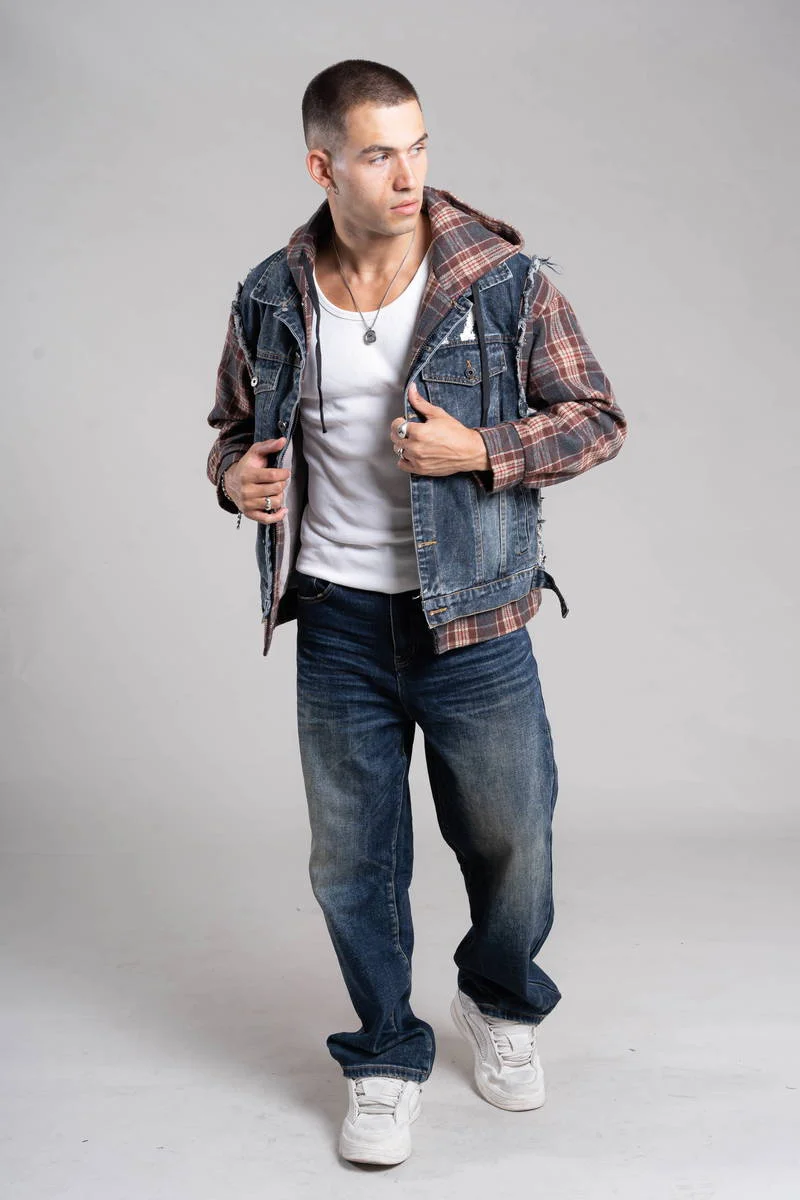 25850-A CAMPERA CUADRILLE BLUE 