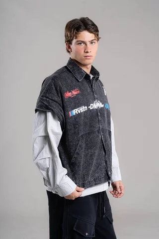 XZRN-47N CAMISA HIBRIDA DENiM - Vista 3