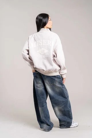 521c CAMPERA BEIGE  importada - Vista 6