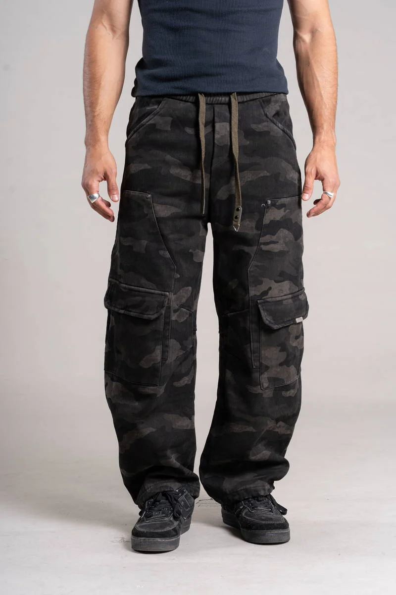 8092-G    BAGGY CAMUFLADO VERDE CARGO 