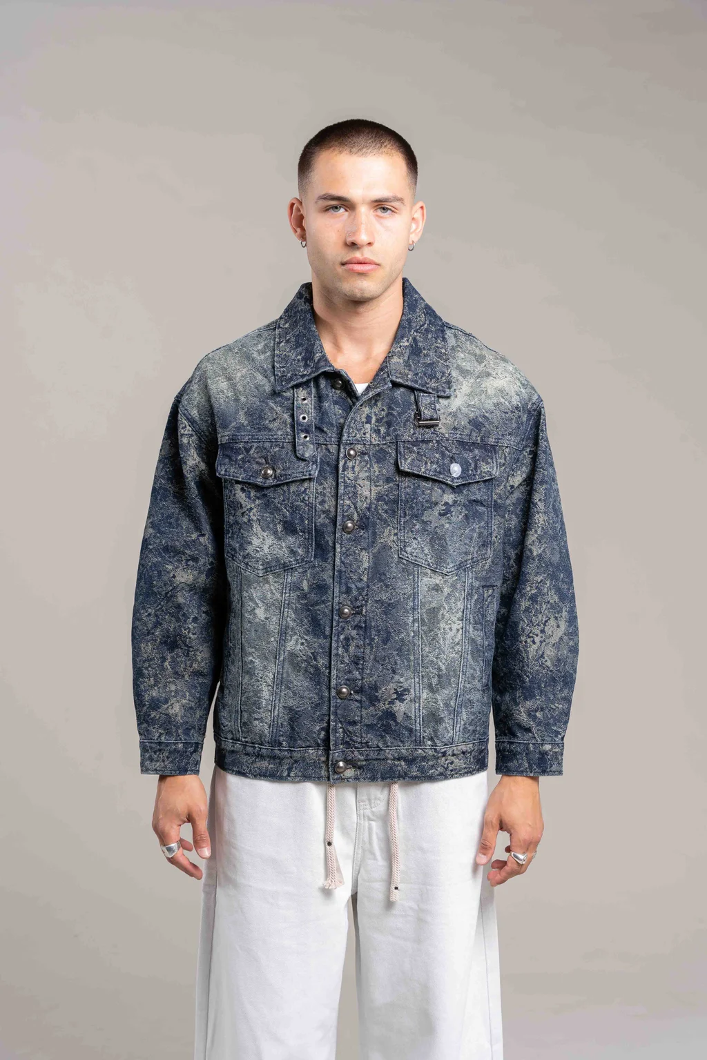 118C Campera Full Print Botanical