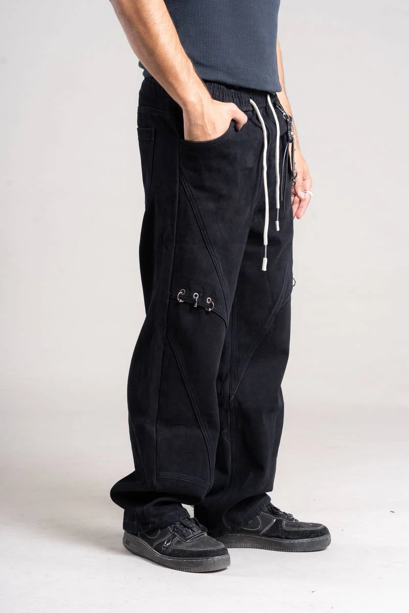 Y40277R  - JOGGIN DE JEANS CON POLAR