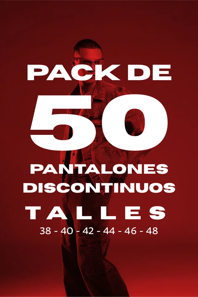 PACK 50 PRENDAS OFF