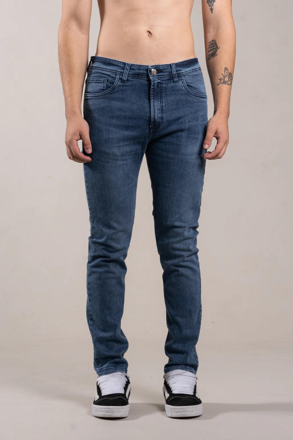 245 - SKINNY TERRY BLUE