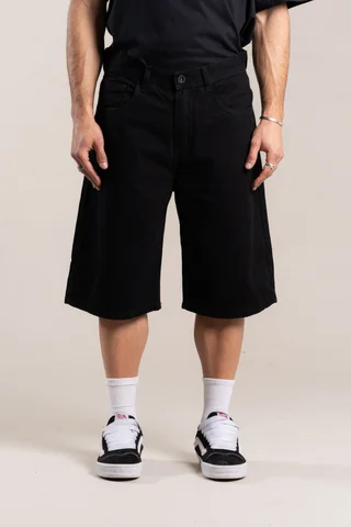 387 - BERMUDA BAGGY NEGRO - Vista 1