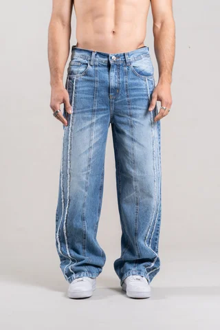 346 BAGGY CON RECORTE - Vista 1