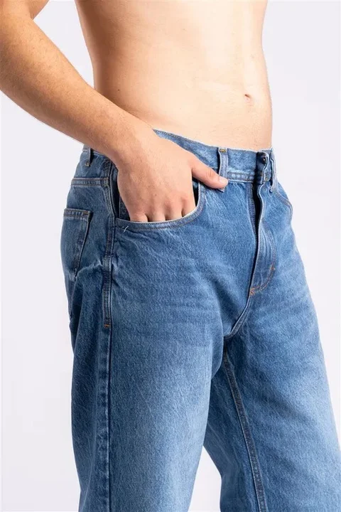 270- jean RELAXED blue