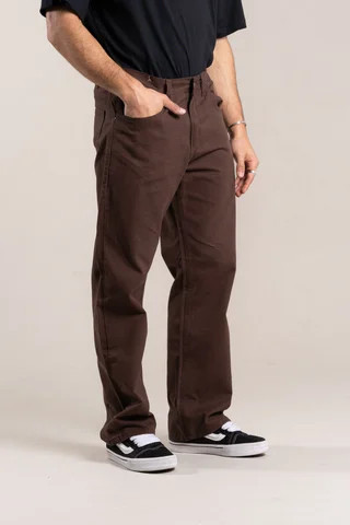 150 Jean RELAXED Chocolate - Vista 2