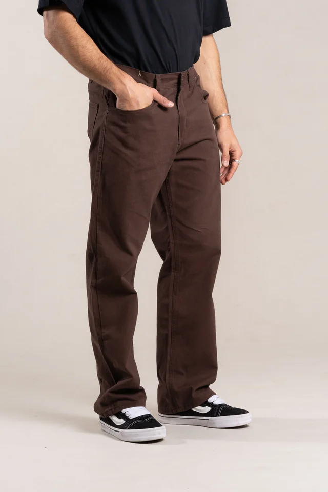 150 Jean RELAXED Chocolate