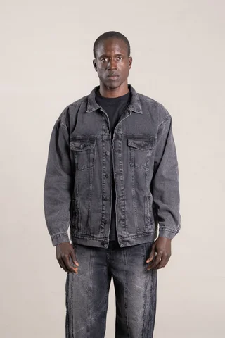 196A CAMPERA GRIS OSCURO - Vista 1