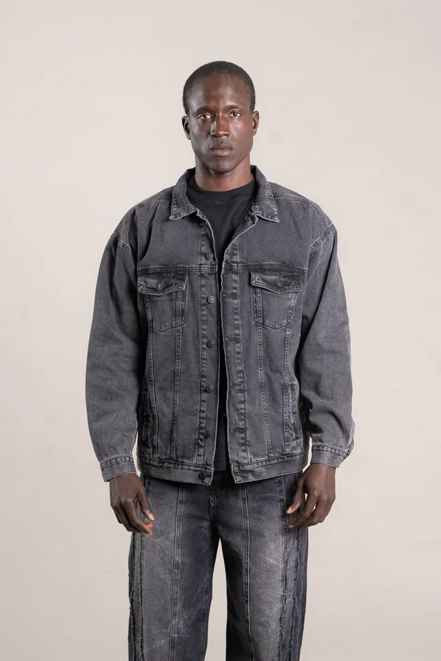 196A CAMPERA GRIS OSCURO