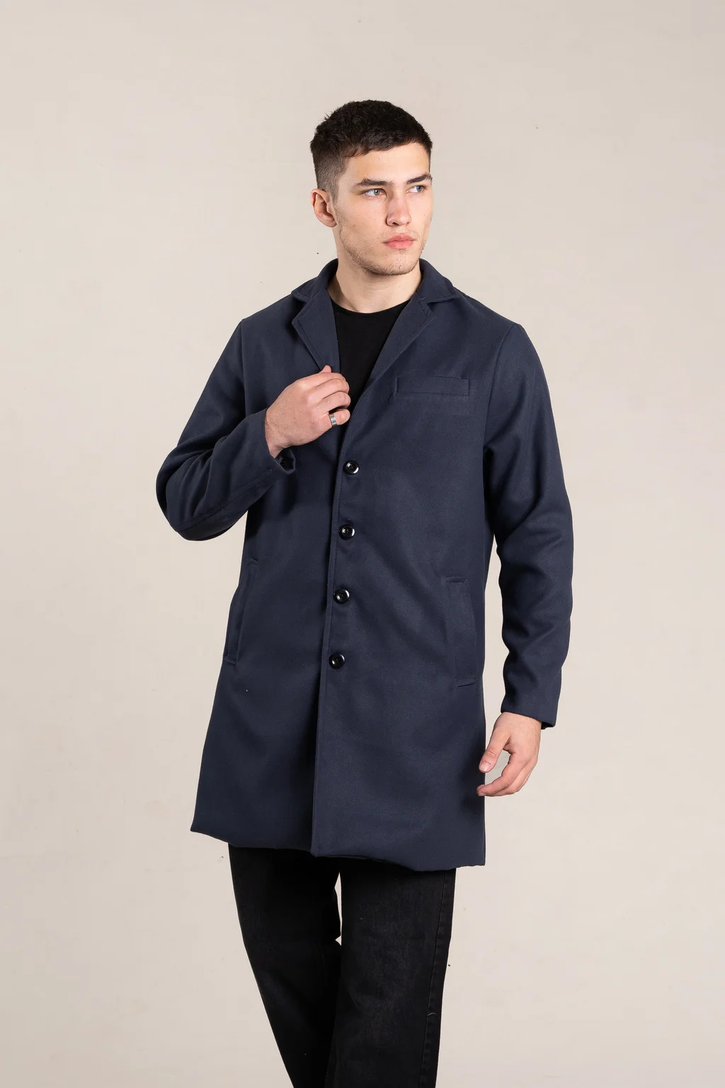 87 SACO DE PAÑO AZUL