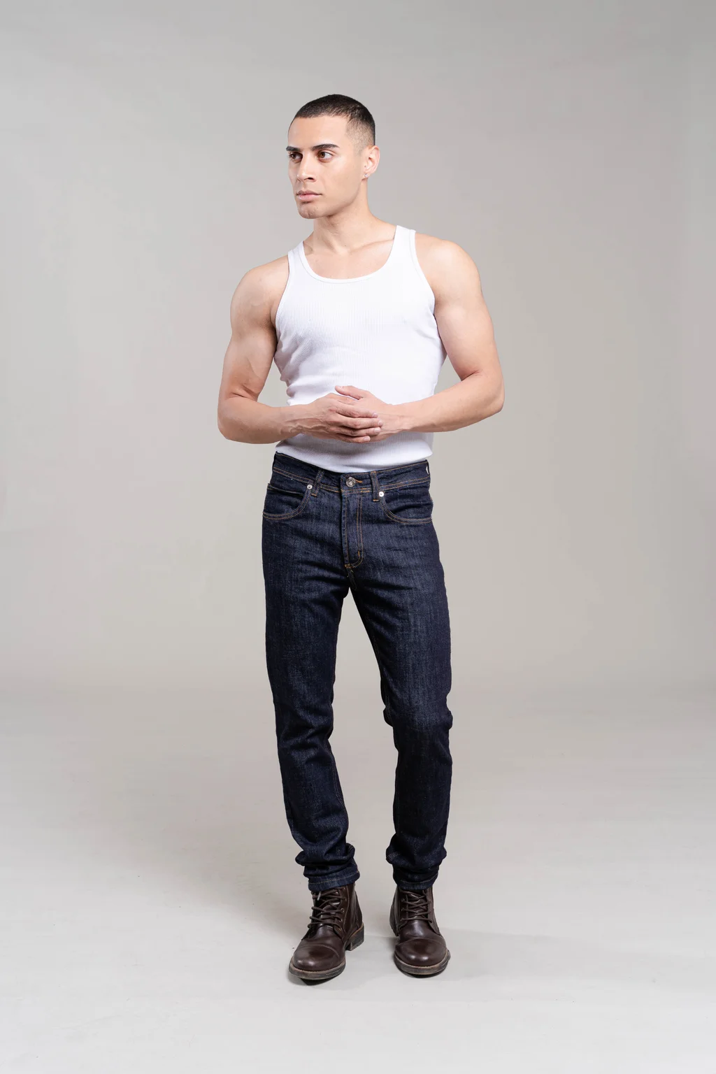 413 JEANS AZUL JAVEL