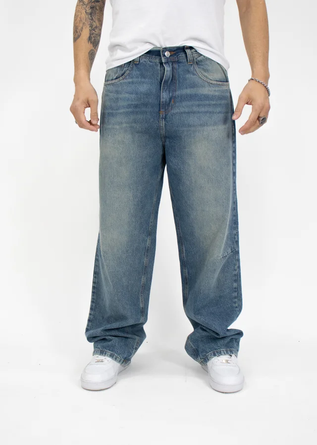 130 jean BAGGY OXIDO C/PINZA