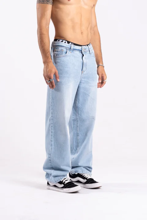 115A jean baggy CELESTE LISO