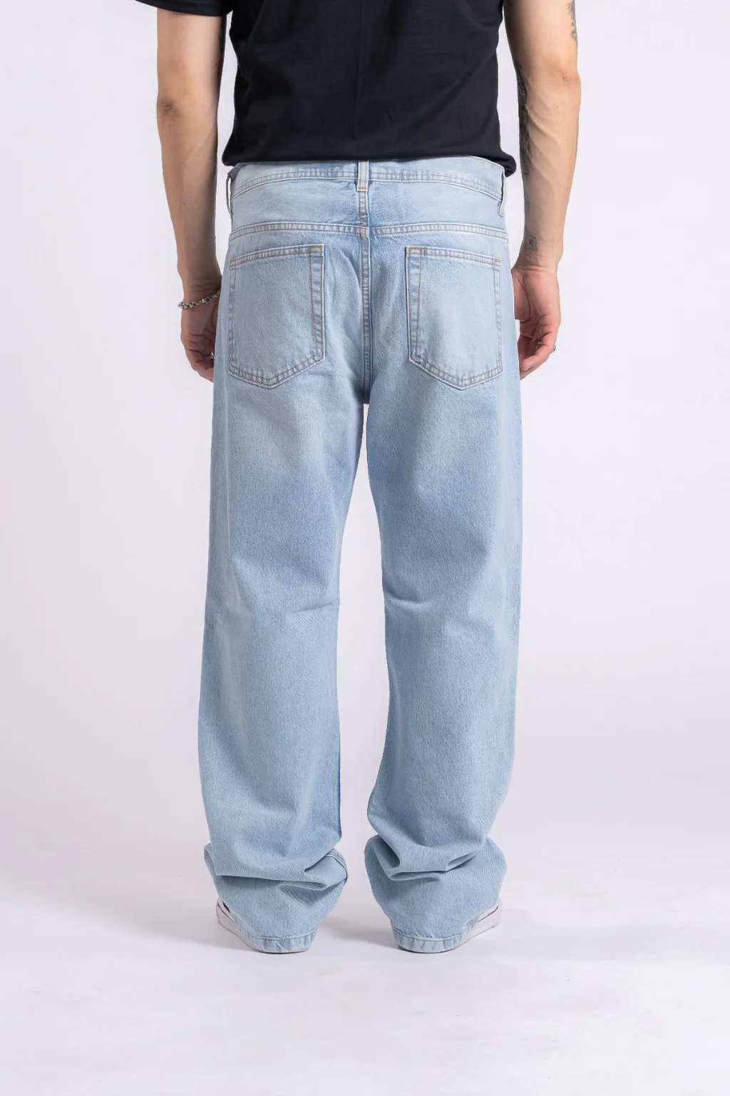 203 JEAN RELAXED CELESTE LISO