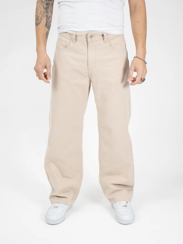 149 JEAN RELAXED BEIGE