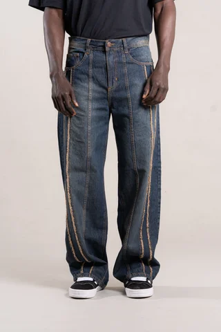 347 BAGGY OXIDO CON RECORTE - Vista 1