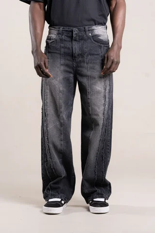 349 BAGGY OSCURO CON RECORTE - Vista 1