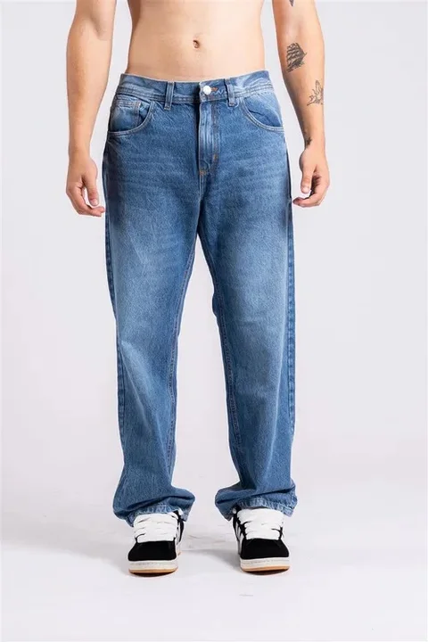 270- jean RELAXED blue