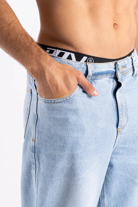 115A jean baggy CELESTE LISO