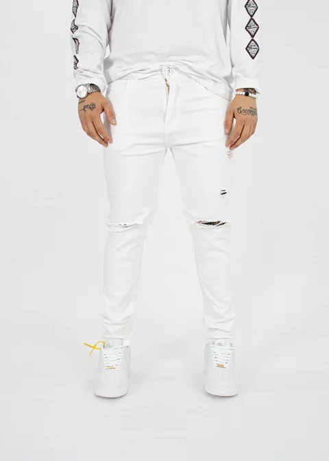 15-JEANS WHITE