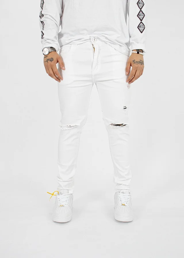 15-JEANS WHITE