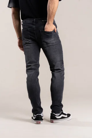 378 SLIM FIT GRIS OSCURO - Vista 3